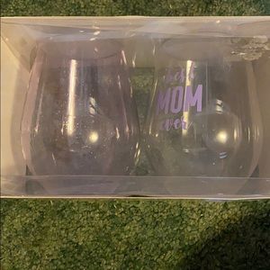 Jumbo stemless wine cups
